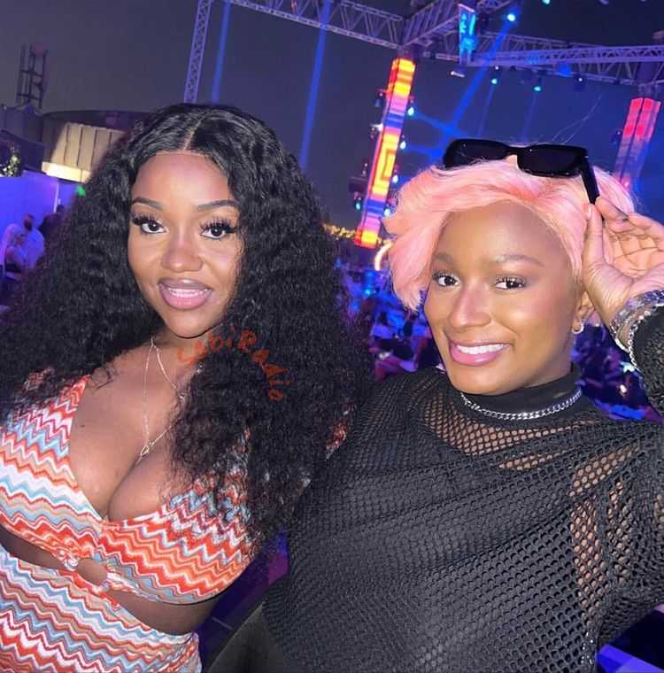 dj cuppy chioma rowland dubai