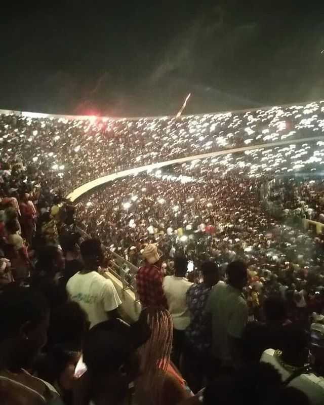 shatta wale ghana stadium sold out
