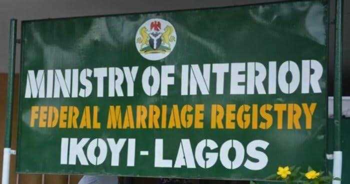 Ikoyi Marriage Registry Valid