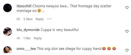 "This wig don see shege for Cuppy hand" - DJ's link up with Chioma Rowland in Dubai sparks reaction