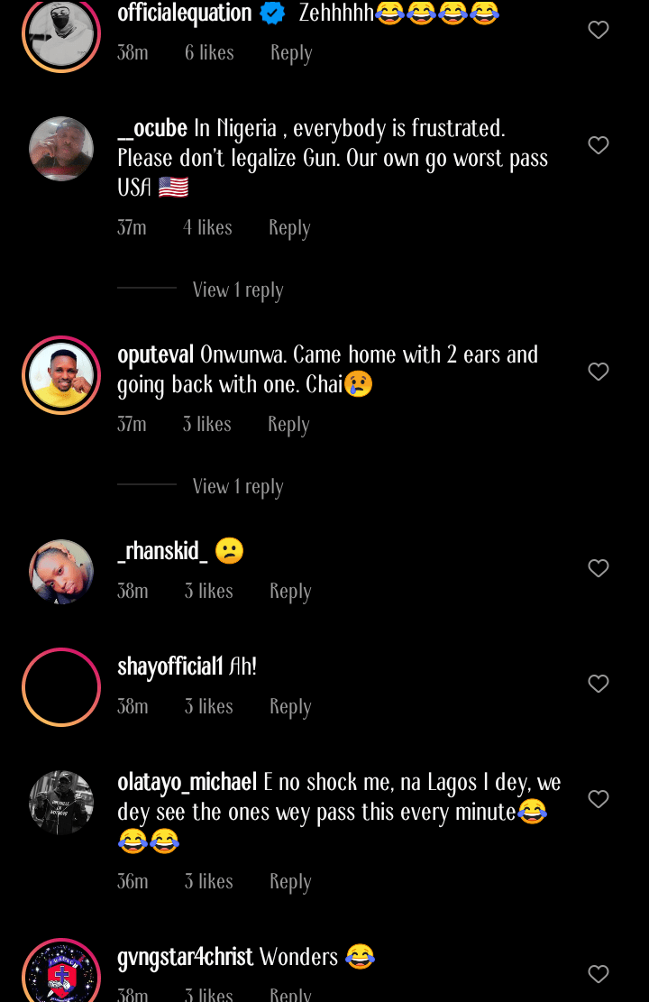 Motorist ear traffic jam