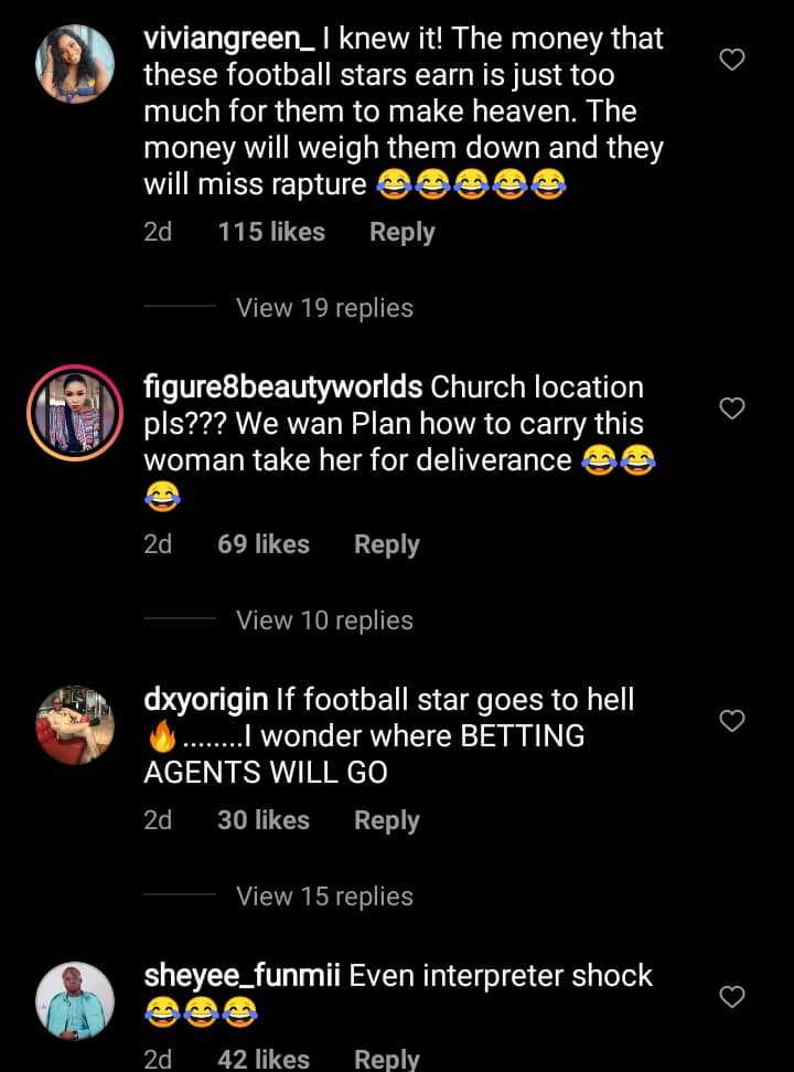 "Anyone Who Dies As A Football Player Will Go To Hell, Write It Down" - Pastor Tells Congregation (Video)