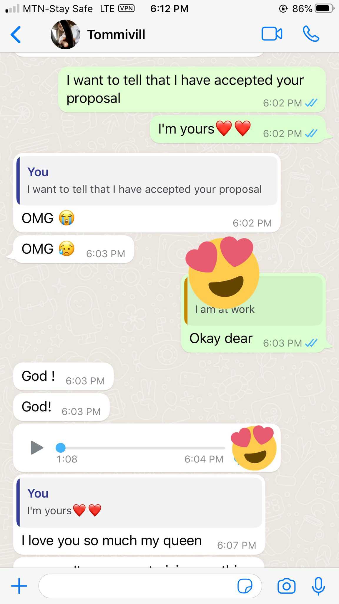 Twitter Boyfriend Christmas break-up