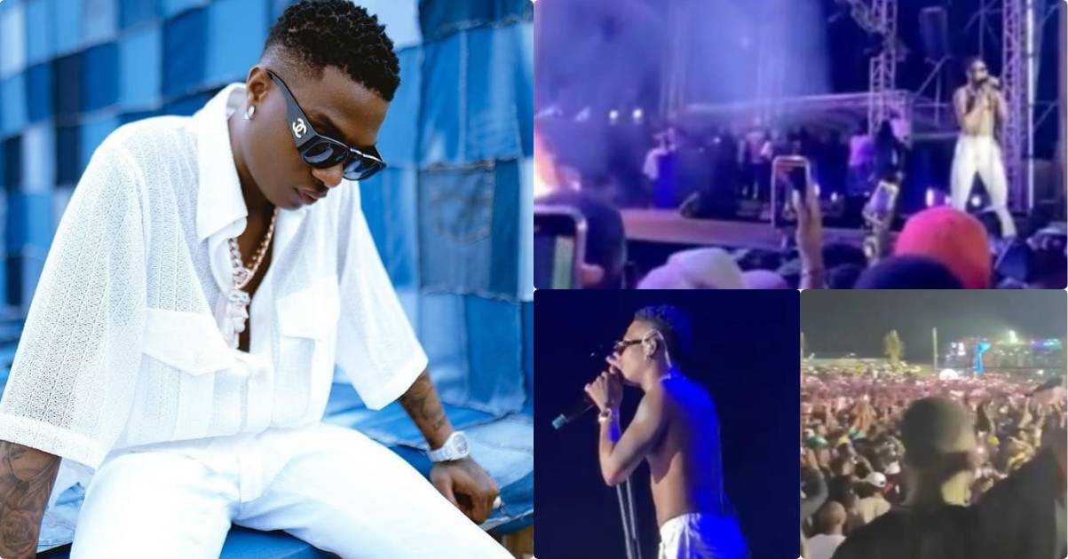 "No matter how big my name gets, I will always come home to show love to my people" - Wizkid says during sold out concert in Lagos (Video)