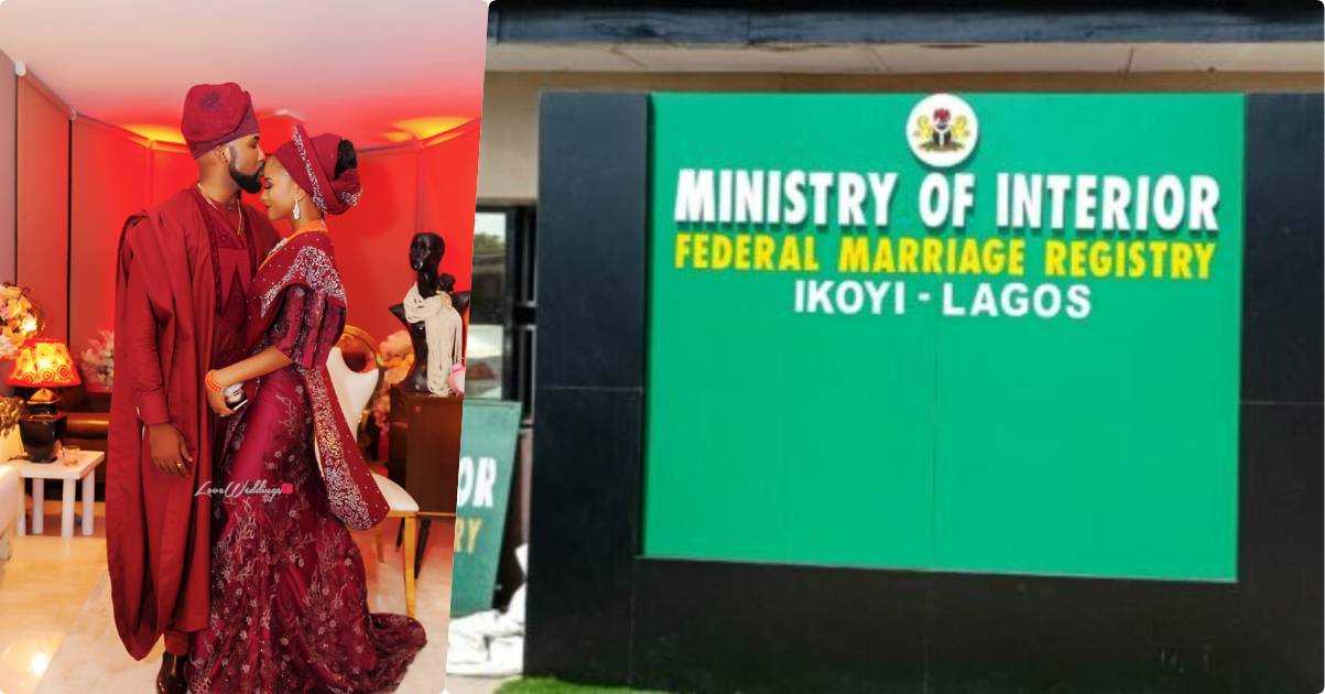 Banky W calls Adesua 'baby mama' as court declares marriages conducted at Ikoyi registry as illegal