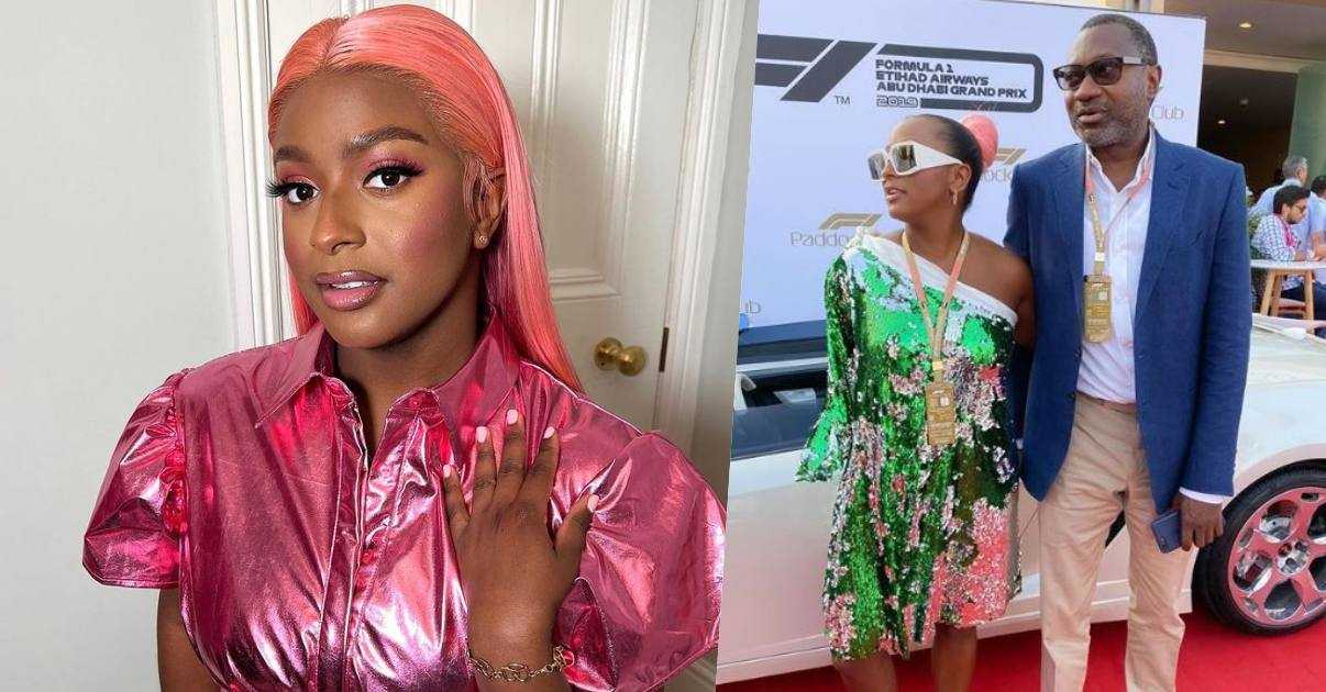 DJ Cuppy lashes out at insinuations of how her father's wealth makes