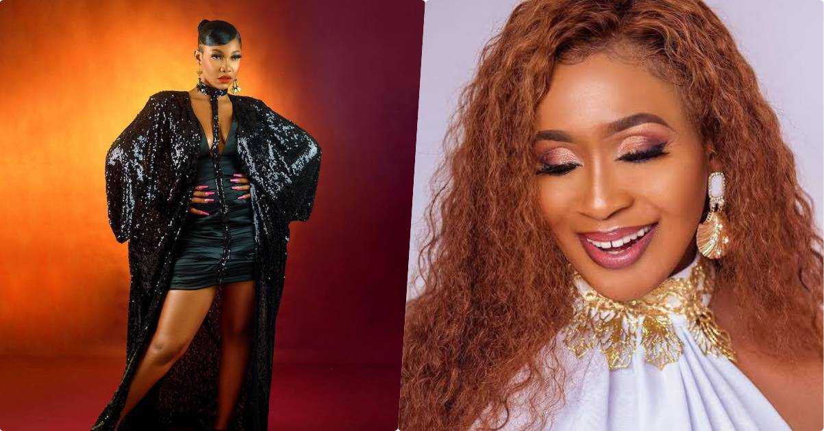 Anybody planning to beat up the investigative journalist should record it - Tacha weighs in on Kemi Olunloyo's saga