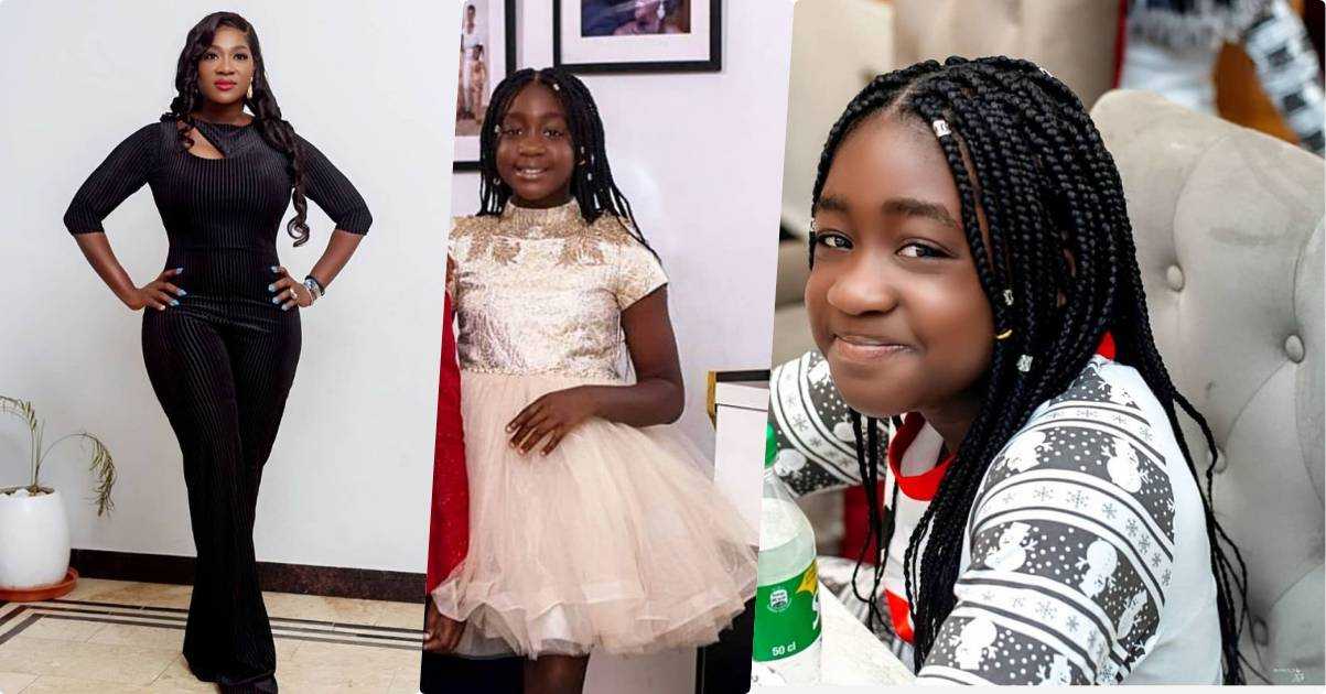 "God did not put me to shame" - Mercy Johnson says as she celebrates daughter's 9th birthday