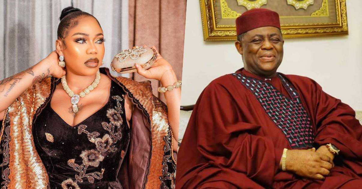 Toyin Lawani drags Fani Kayode amidst divorce saga with ex-wife, Precious