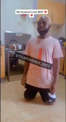 MAn thank wife marrying