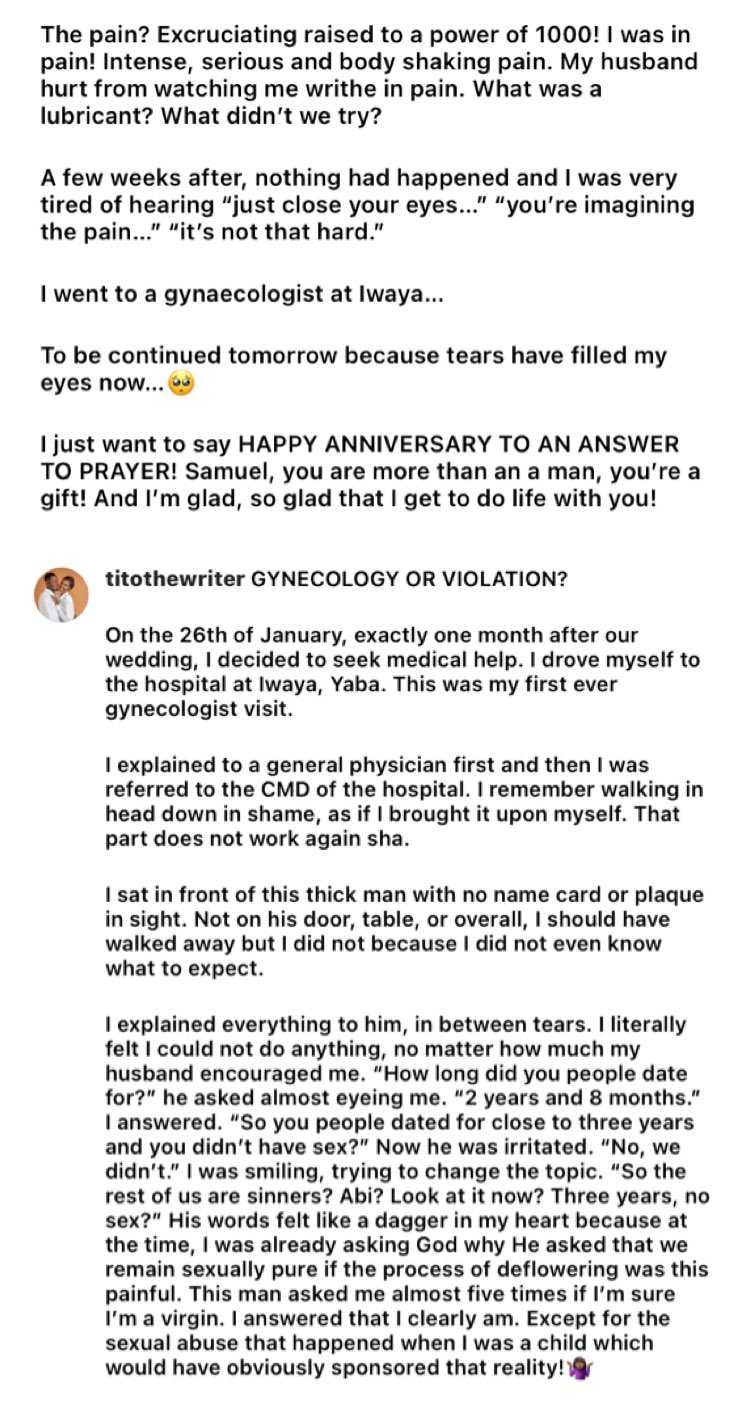 Instagram lady husband sleep