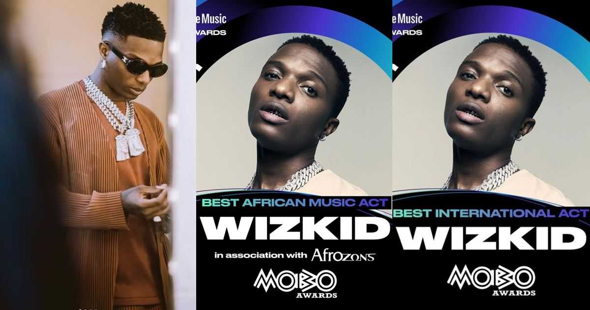 Wizkid Awards MOBO two