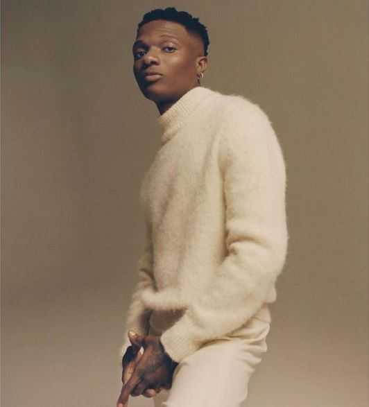 Singer Wizkid