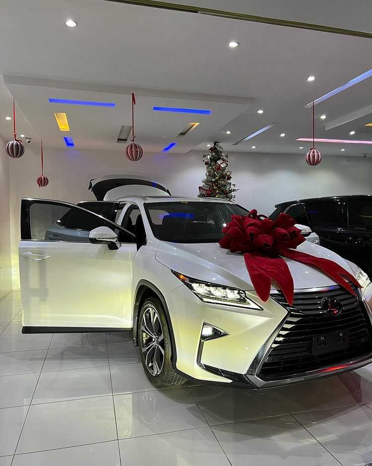 Liquorose acquires first car, a Lexus SUV as New Year's gift