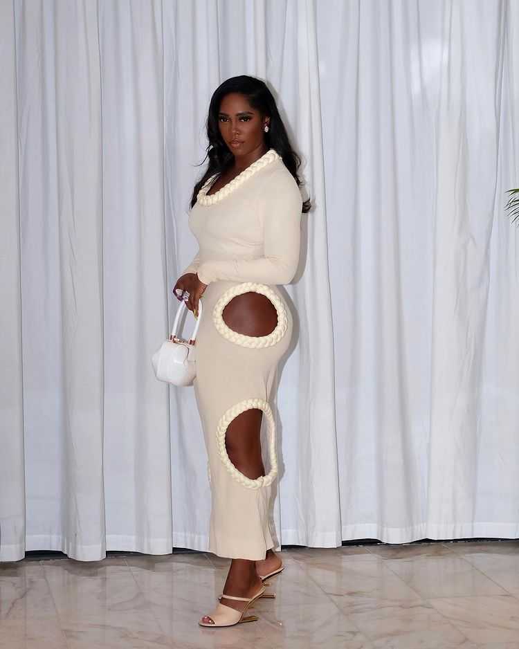 "Before I get in shape, does anybody like me chubby" - Tiwa Savage 