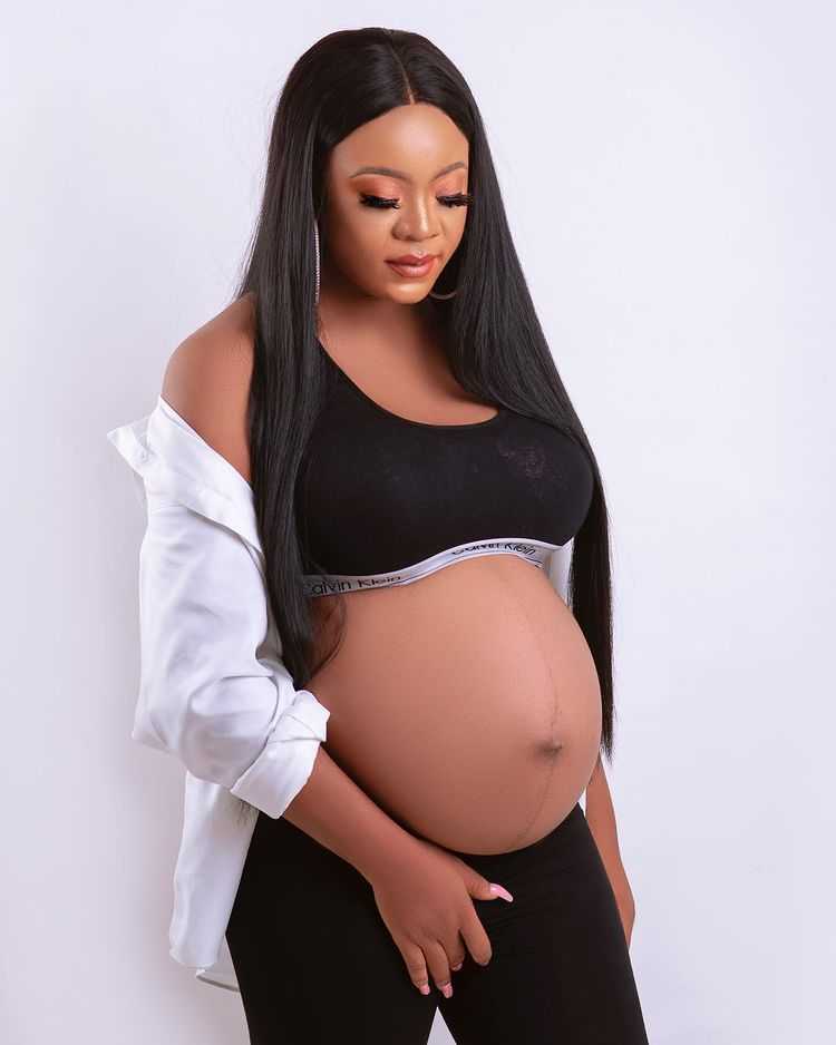 Woman welcomes child after five years, shares voice note from friend who called her barren (Audio)