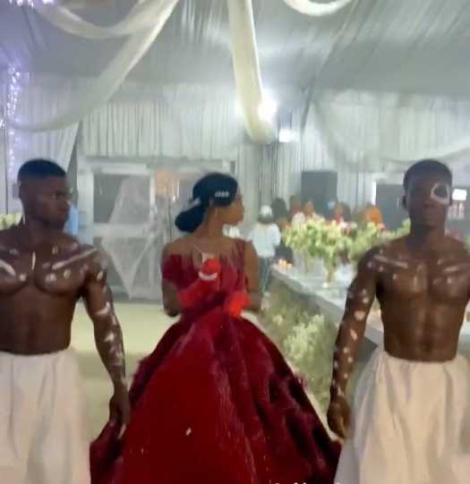 James Brown attends Papaya ex’s birthday with company of priests (Video)