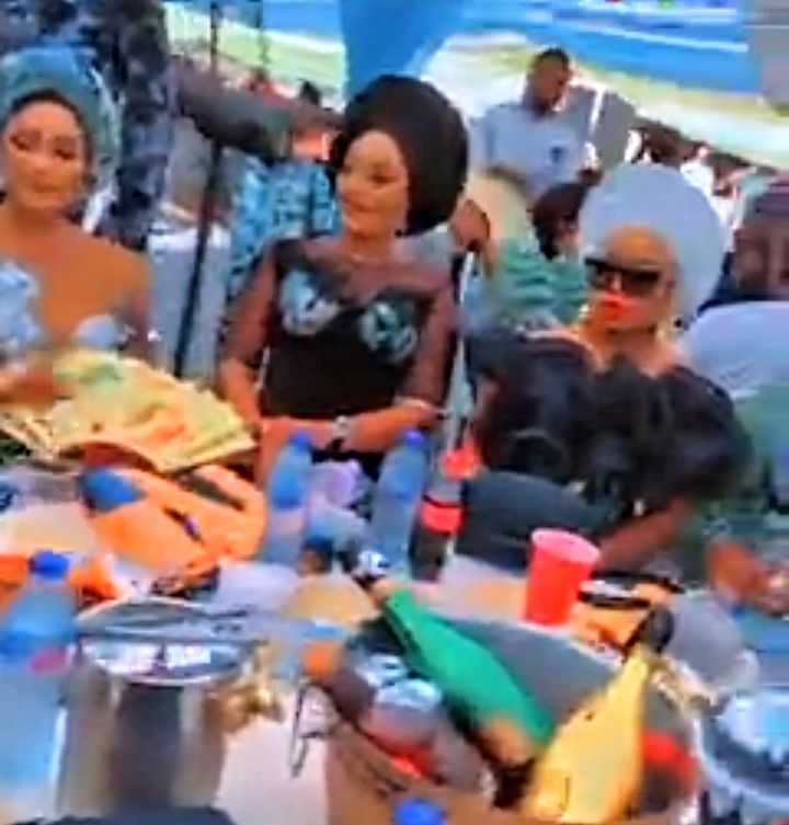 Fans laud James Brown following Bobrisky's absence in videos from Ehi Ogbebor's event in Benin [Video]