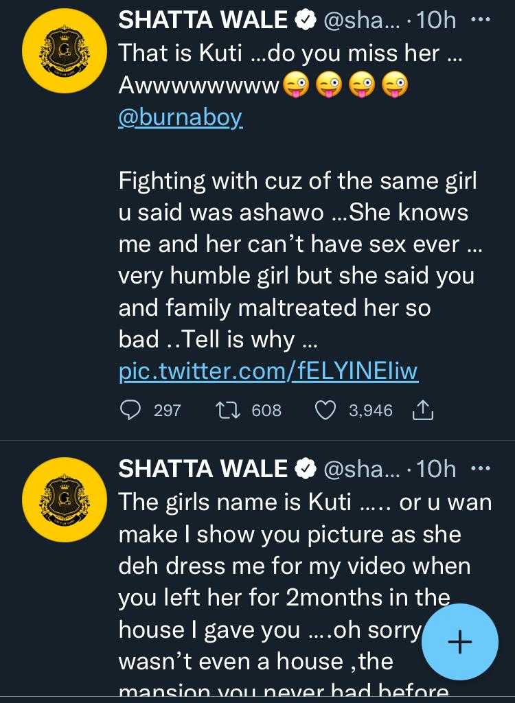 The girls you molested will soon start talking - Shatta Wale says as he reveals reason for beef with Burna Boy, 