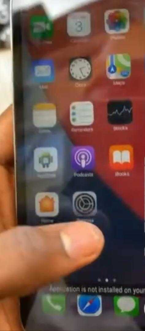 Man in pain after receiving fake iPhone 12 from US based uncle (Video)