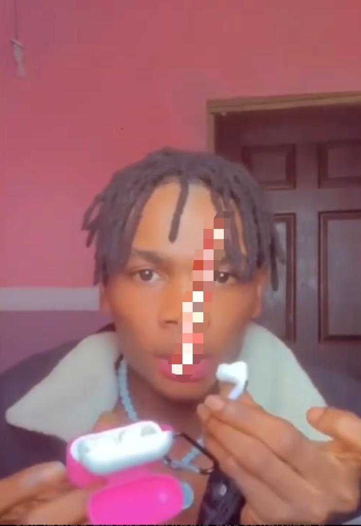 Fan laments after losing airpods in Davido's car following slap from bouncer (Video)