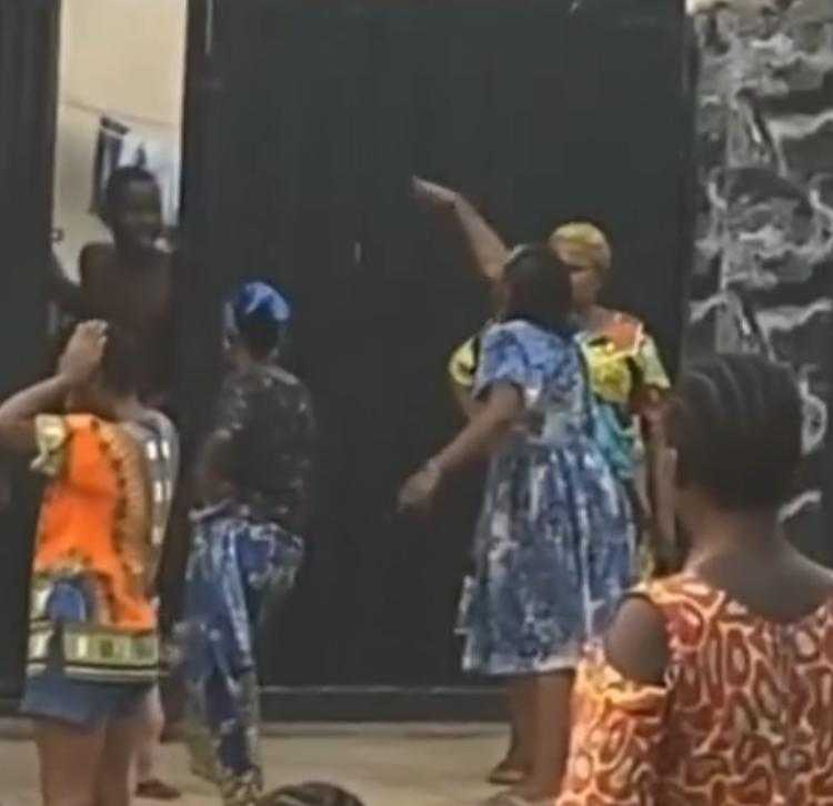 Tenant owing rent of over two years rains curses on landlord, reminds him of the God she serves (Video)