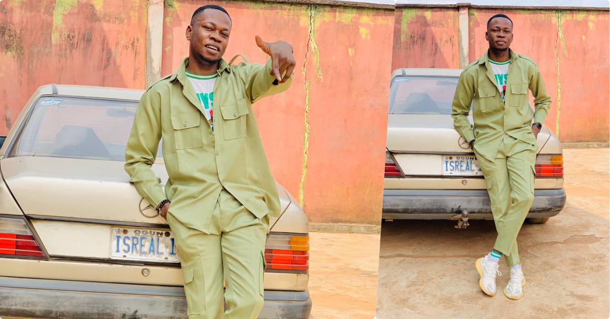 Corper acquires first car, a Mercedes Benz, with 6-months NYSC allowance