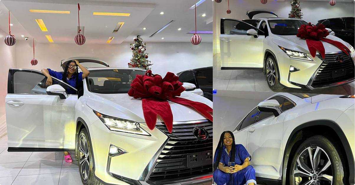 Liquorose acquires first car, a Lexus SUV as New Year's gift