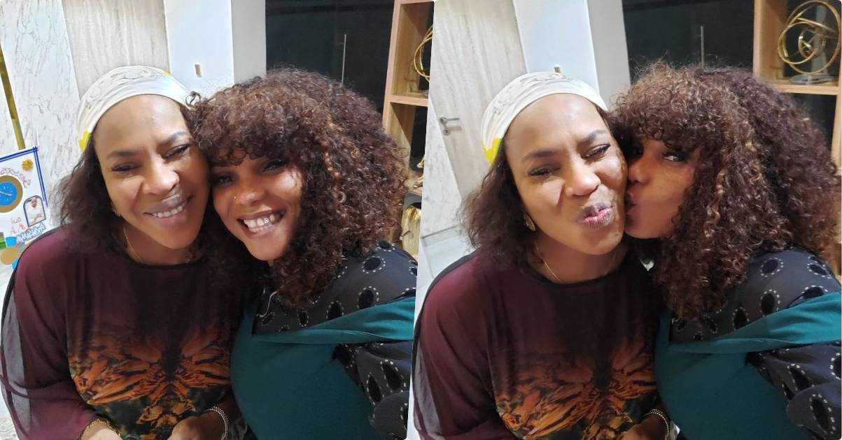 Iyabo Ojo and Fathia Balogun reconciles after two years of enmity