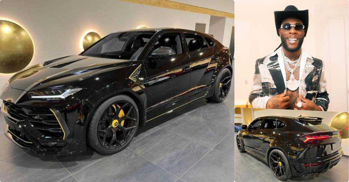 Burna Boy acquires 2022 Lamborghini Novitec edition