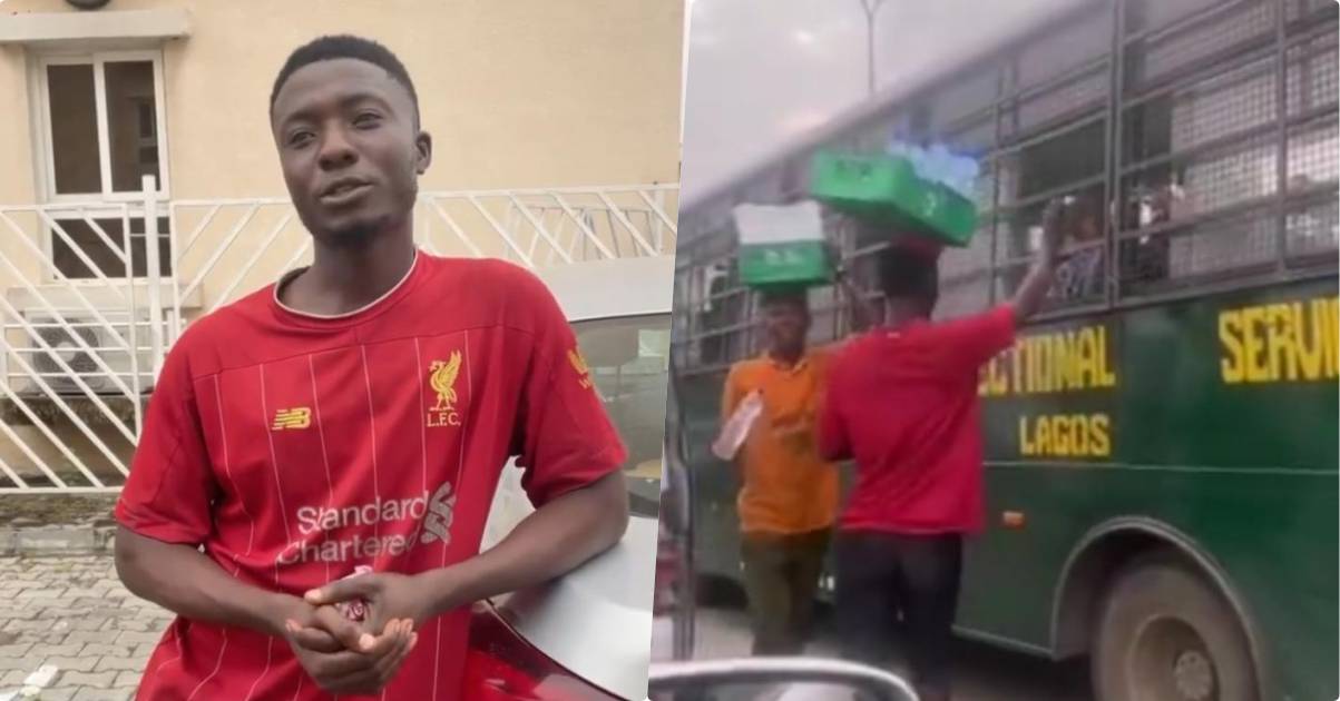 "Even though I am poor, I gave the prisoners money because I have freedom" - Traffic hawker narrates (Video)