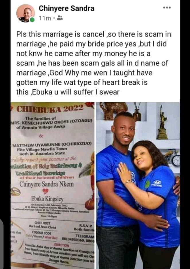 marriage scam Fiance Lady