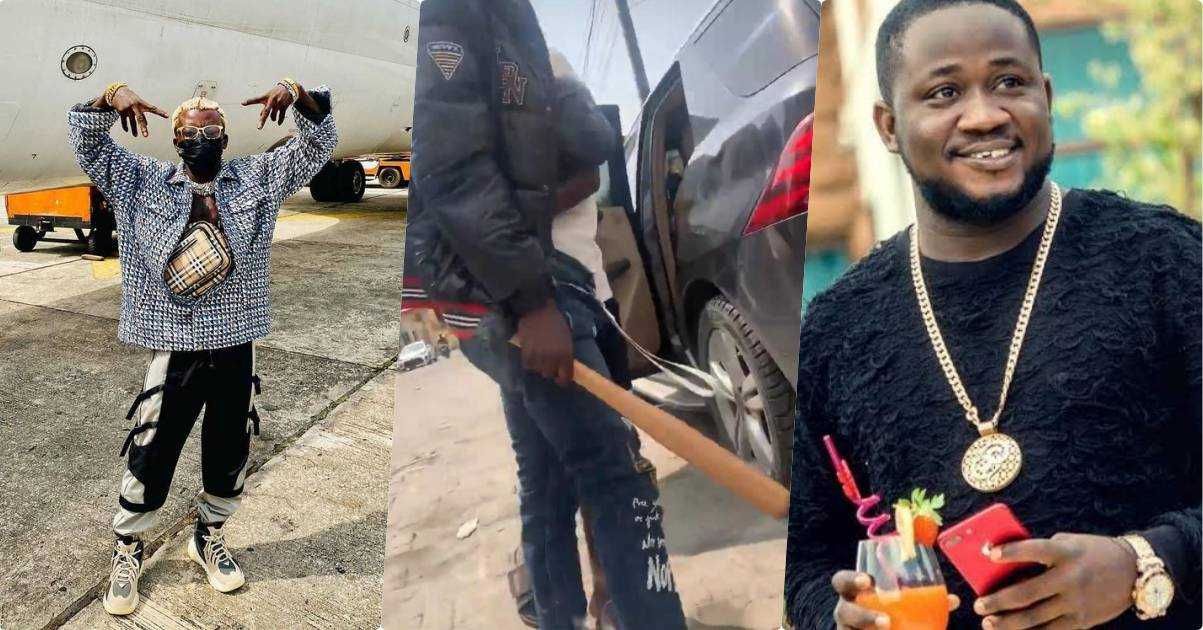 "I'll break your head, where's my car" - Portable accuses promoter, Kogbagidi of ripping him off (Video)