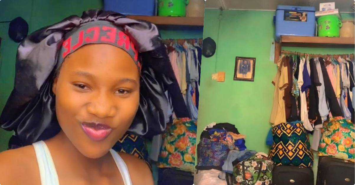 "You're using iPhone 12 but your room looks like prison" - Lady ridiculed for shaming men who use old iPhone model (Video)