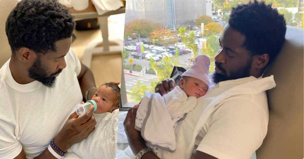 Teebillz welcomes fifth child three months after birthing baby boy (Video)