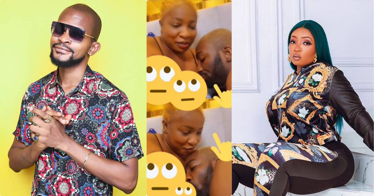"Stop acting like small pikin" - Uche Maduagwu slams Anita Joseph for breastfeeding husband on IG