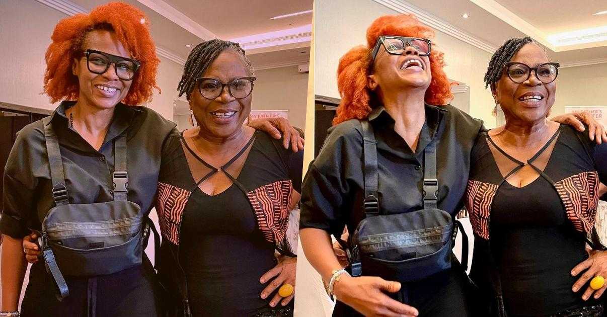 "Looking like mother and daughter" - Reactions trail Nse Ikpe Etim's 70th birthday note to Onyeka Onwenu