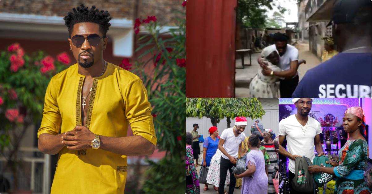 "Most don't understand how far I have come in life" - Boma says as he revisits old neighborhood in Lagos (Video)