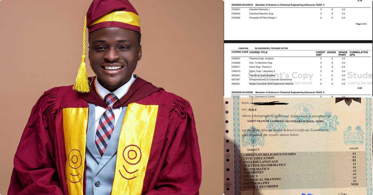 After making 9 A's in WASSCE, student graduates with first class, bags multiple award and scholarships
