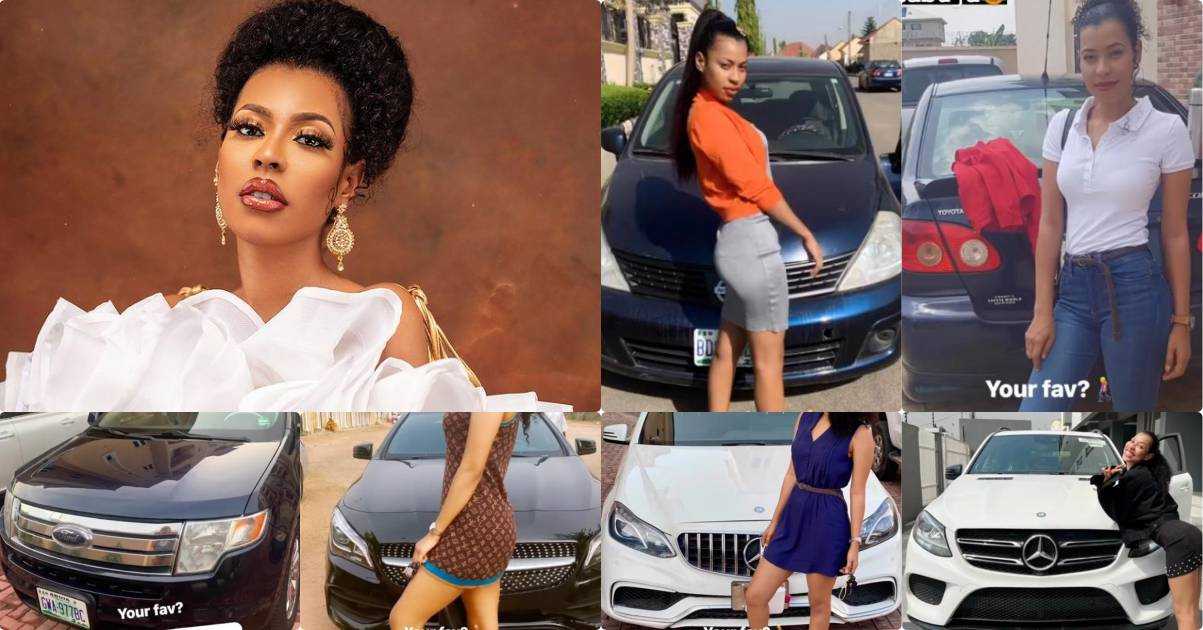 Nini shares throwback photos of cars she ever owned