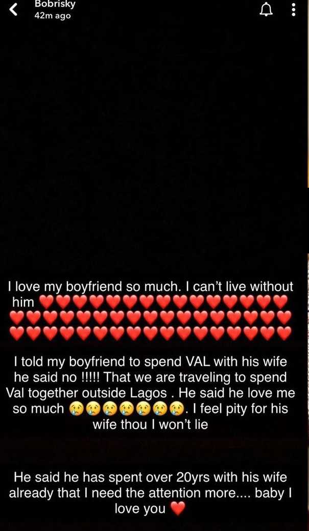 "I feel pity for his wife, I won't lie" - Bobrisky says as he reveals Valentine's Day plan with boyfriend