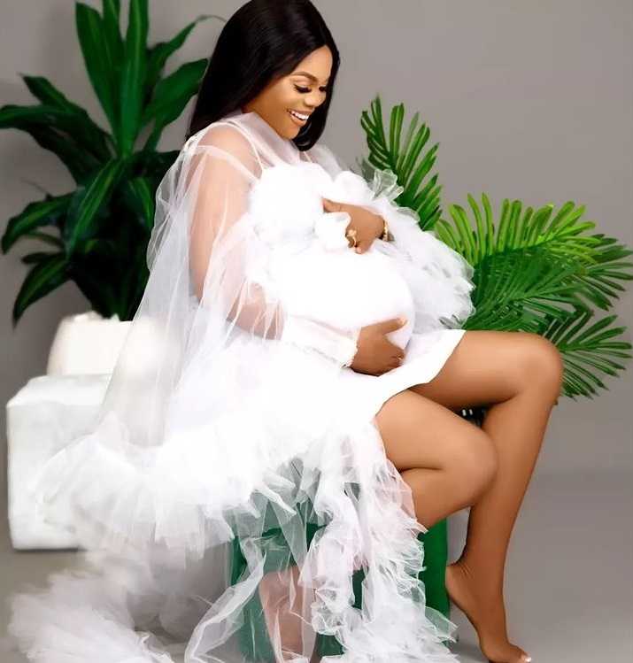 "Journey of 10months finally came to an end" - Mercy Aigbe's ex-husband, Lanre Gentry, and new wife welcome baby