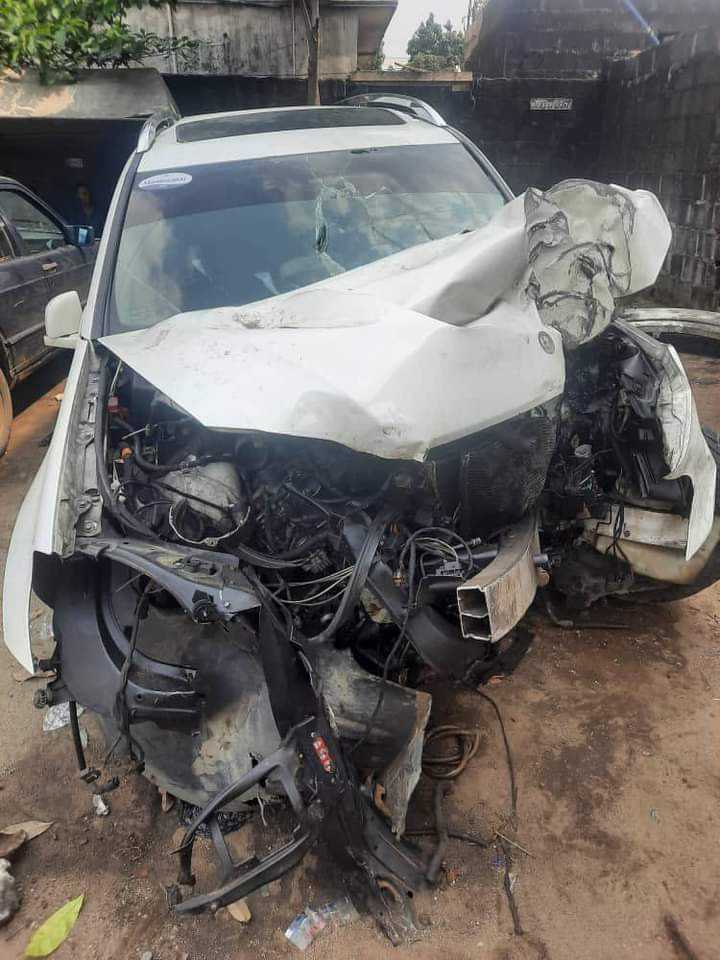 Motor accident man God