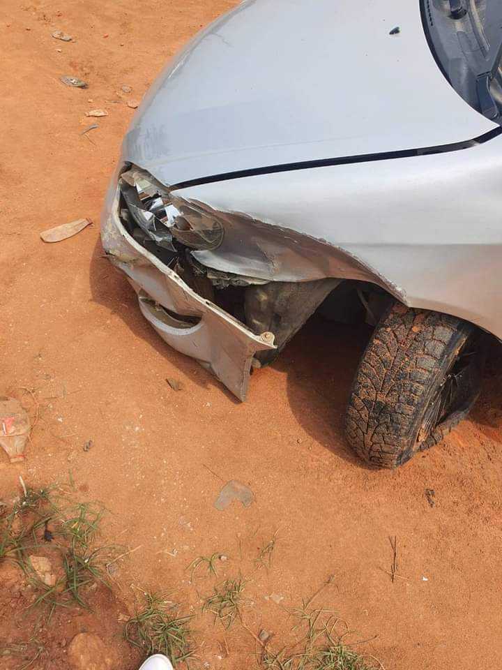 Motor accident man God