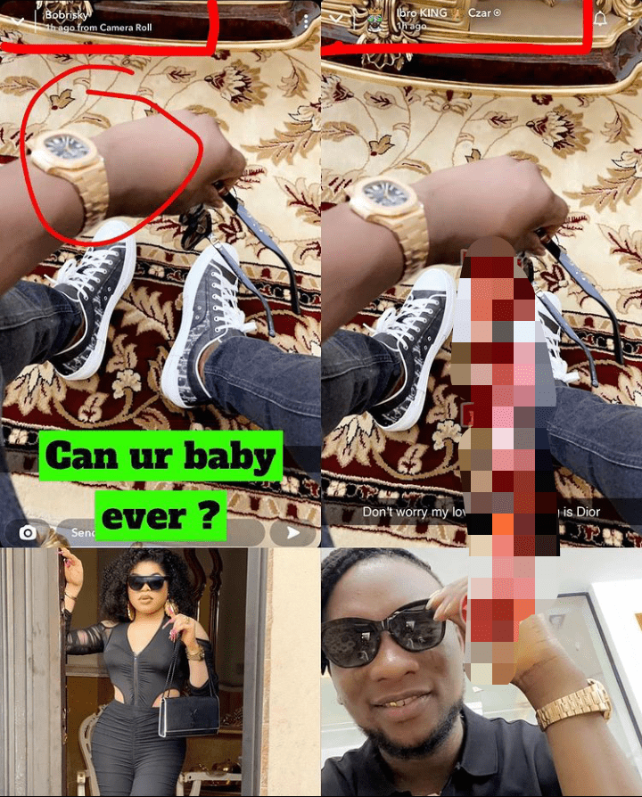 Bobrisky Boyfriend unveils photo