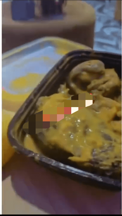 "Is it gold-plated?" - Reactions as lady hints at spending N12k for a plate of food (Video)