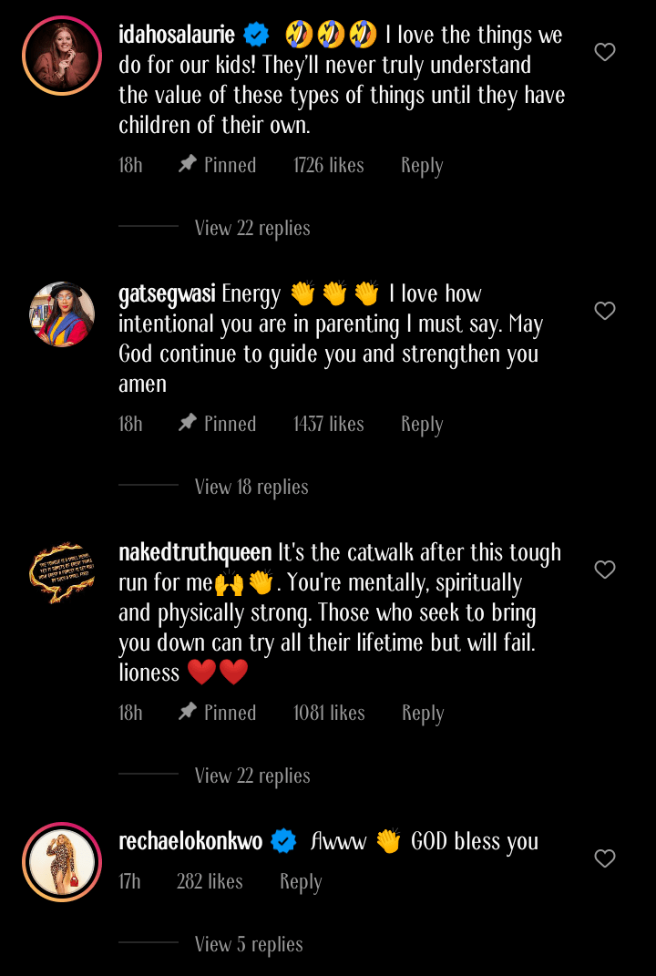 Tonto Dikeh school son