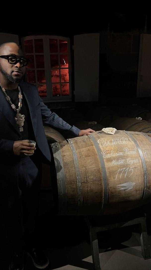 davido barrel whiskey martell