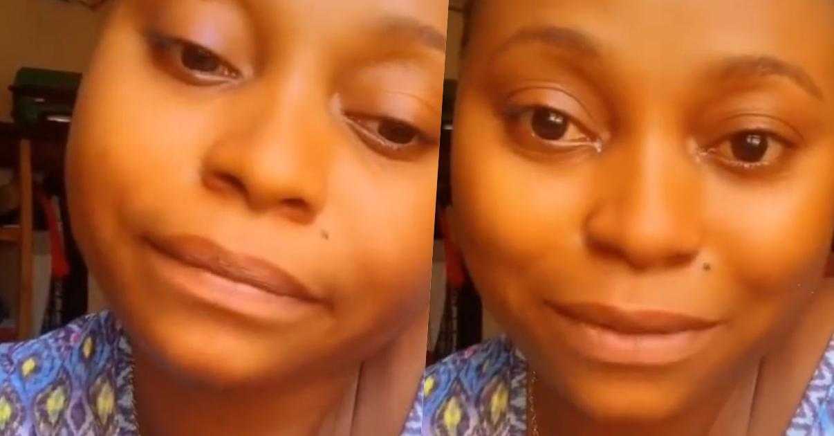 Lady in tears as she allegedly set to attend wedding of husband and best friend (Video)