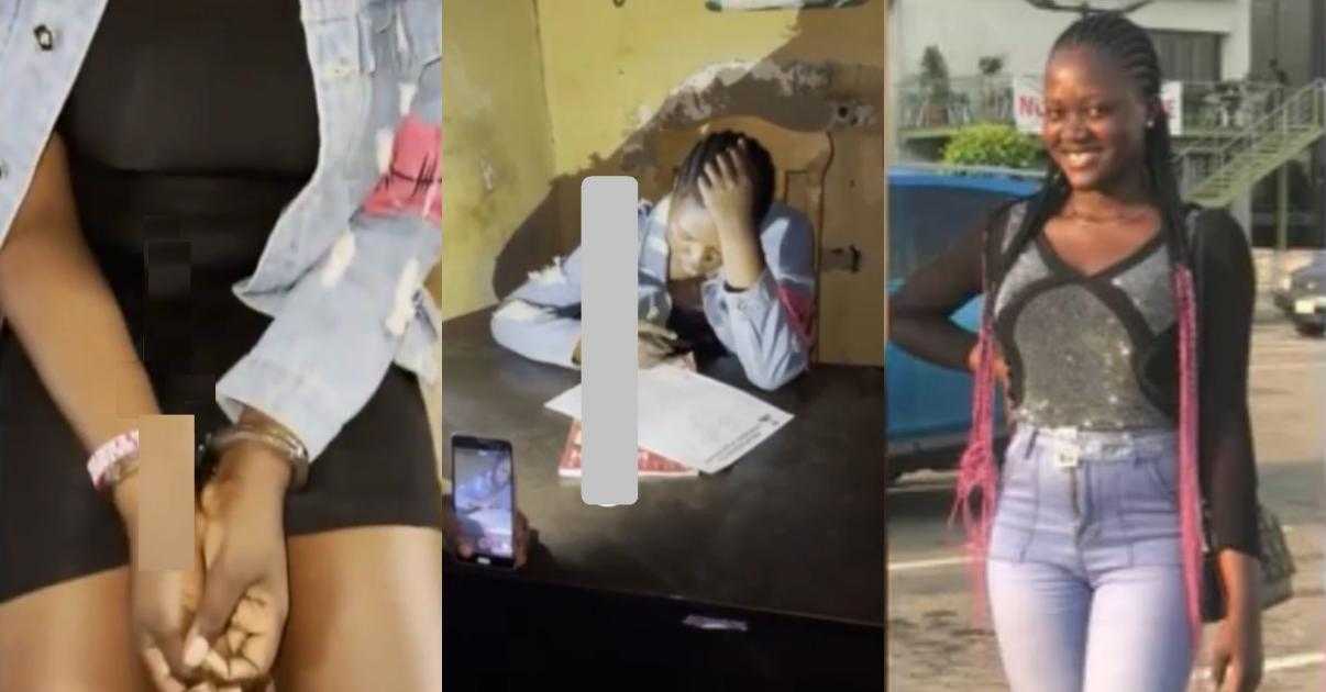 Sugar daddy arrests slay queen over blackmail worth millions of naira, logs into her Instagram to narrate story (Video)